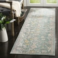 thumbnail image 1 of SAFAVIEH Valencia Gemma Abstract Polyester Runner Rug, Steel Blue, 2'3" x 8', 1 of 7