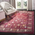 thumbnail image 1 of SAFAVIEH Valencia Grigor Traditional Polyester Area Rug, Fuchsia/Multi, 5' x 8', 1 of 9