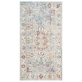 thumbnail image 1 of SAFAVIEH Valencia Joyce Bordered Oriental Polyester Area Rug, Blue/Multi, 2'3" x 4', 1 of 7