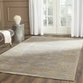 thumbnail image 1 of SAFAVIEH Valencia Julian Overdyed Polyester Area Rug, Grey/Gold, 3' x 5', 1 of 8