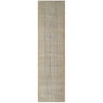 SAFAVIEH Valencia Julian Overdyed Polyester Runner Rug, Grey/Gold, 2'3