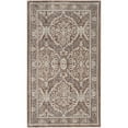 thumbnail image 1 of SAFAVIEH Valencia Lacklan Damask Polyester Area Rug, Grey/Brown, 3' x 5', 1 of 7