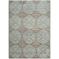 thumbnail image 1 of SAFAVIEH Valencia Larry Medallion Polyester Area Rug, Brown/Alpine, 5' x 8', 1 of 6