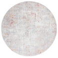 thumbnail image 1 of SAFAVIEH Valencia Lillian Distressed Area Rug, Grey/Gold, 6'10" x 6'10" Round, 1 of 8