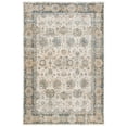 thumbnail image 1 of SAFAVIEH Valencia Maria Oriental Polyester Area Rug, Ivory/Blue, 4' x 6'2", 1 of 8