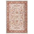 thumbnail image 1 of SAFAVIEH Valencia Renae Medallion Polyester Area Rug, Ivory/Rust, 5' x 8', 1 of 8