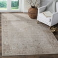 thumbnail image 1 of SAFAVIEH Valencia Rowan Floral Bordered Polyester Area Rug, Grey/Multi, 8' x 10', 1 of 7