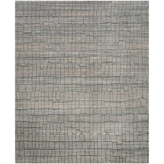 SAFAVIEH Valencia Ulysses Abstract Polyester Area Rug, Grey/Multi, 2' x 3'
