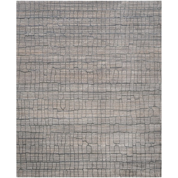 SAFAVIEH Valencia Ulysses Abstract Polyester Area Rug, Grey/Multi, 2' x 3'