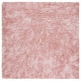 thumbnail image 1 of SAFAVIEH Vegas Aditi Modern Shag Area Rug, 6'7" x 6'7" Square, Pink, 1 of 9