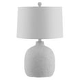 thumbnail image 1 of SAFAVIEH Veleri 24 in. Eclectic Table Lamp, White Speckle, 1 of 6