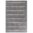 thumbnail image 1 of SAFAVIEH Venus Anuki Striped Shag Area Rug, Grey/Ivory, 4' x 6', 1 of 11