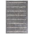 thumbnail image 1 of SAFAVIEH Venus Anuki Striped Shag Area Rug, 5'3" x 7'6", Grey/Ivory, 1 of 8