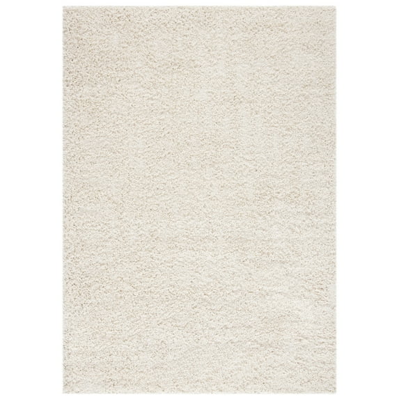 SAFAVIEH Venus Elijah Solid Plush Shag Area Rug, 11' x 15', Ivory