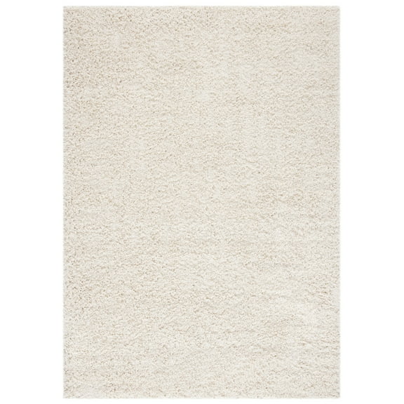 SAFAVIEH Venus Elijah Solid Plush Shag Area Rug, 11' x 15', Ivory