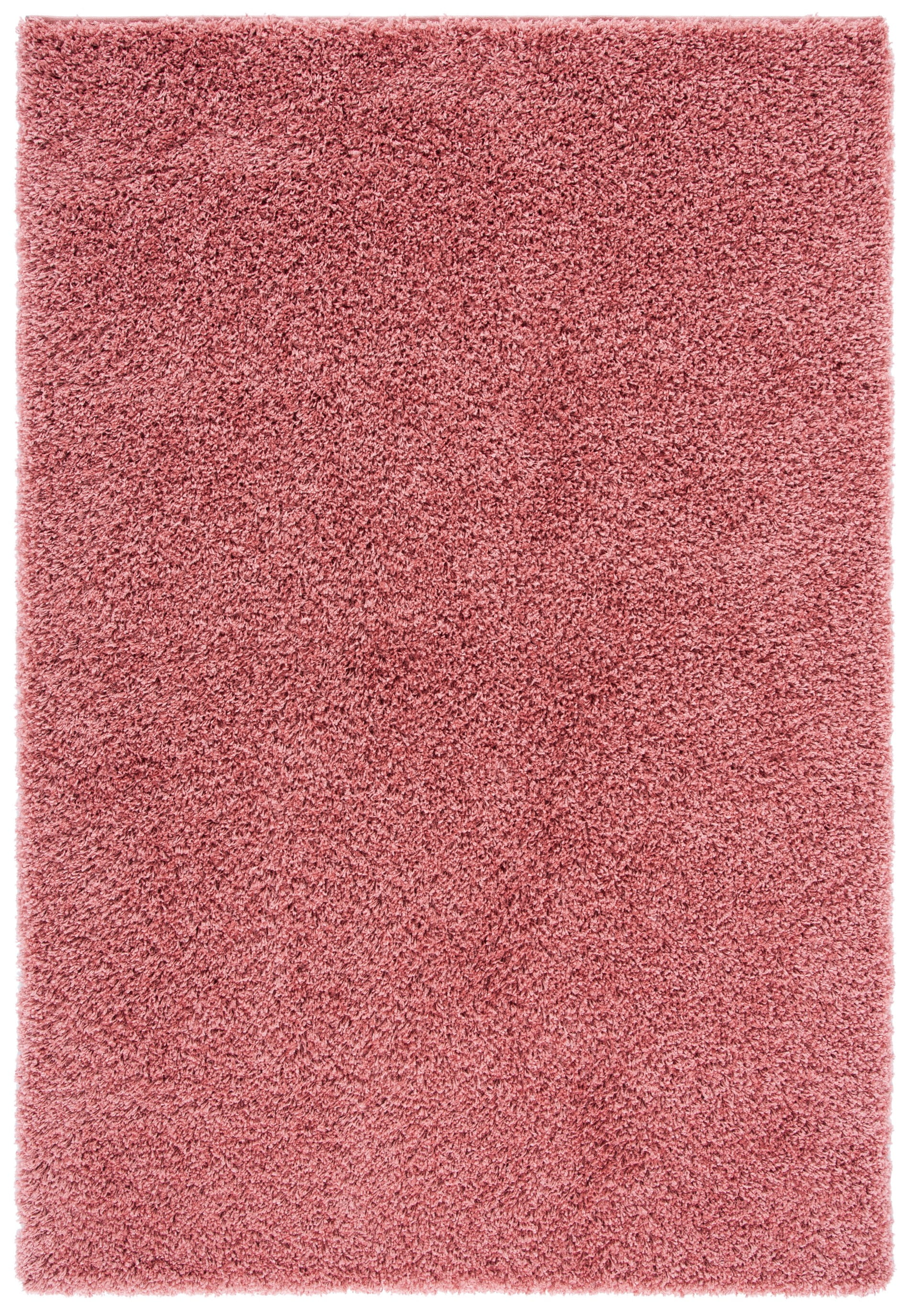 Solid Plush Rug SAFAVIEH Venus Elijah Solid Plush Shag Area Rug, 4' x 6', Pink ...