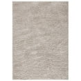 thumbnail image 1 of SAFAVIEH Venus Elijah Solid Plush Shag Area Rug, Light Grey, 6'7" x 6'7" Square, 1 of 4
