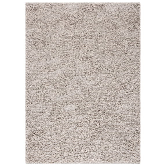SAFAVIEH Venus Elijah Solid Plush Shag Area Rug, Taupe, 2'2" x 4'