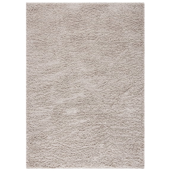 SAFAVIEH Venus Elijah Solid Plush Shag Area Rug, Taupe, 2'2" x 4'