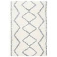 thumbnail image 1 of SAFAVIEH Venus Jonah Abstract Geometric Shag Area Rug, 9' x 12', Ivory/Grey, 1 of 6