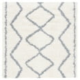 thumbnail image 1 of SAFAVIEH Venus Jonah Abstract Geometric Shag Area Rug, Ivory/Grey, 6'7" x 6'7" Square, 1 of 4