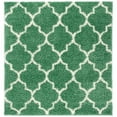 thumbnail image 1 of SAFAVIEH Venus Shag Waverly Trellis Area Rug, Green/Ivory, 6'7" x 6'7" Square, 1 of 8