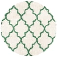 thumbnail image 1 of SAFAVIEH Venus Shag Waverly Trellis Area Rug, Ivory/Green, 6'7" x 6'7" Round, 1 of 8