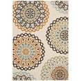 thumbnail image 1 of SAFAVIEH Veranda Axum Geometric Indoor/Outdoor Area Rug, 8' x 11'2", Cream/Terracotta, 1 of 9