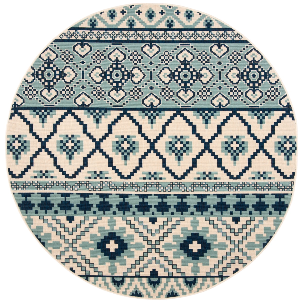 SAFAVIEH Veranda Dogon Southwestern Indoor/Outdoor Area Rug, 6'7