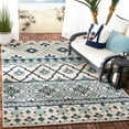 thumbnail image 1 of SAFAVIEH Veranda Dogon Southwestern Indoor/Outdoor Area Rug, 9' x 12', Turquoise/Blue, 1 of 5