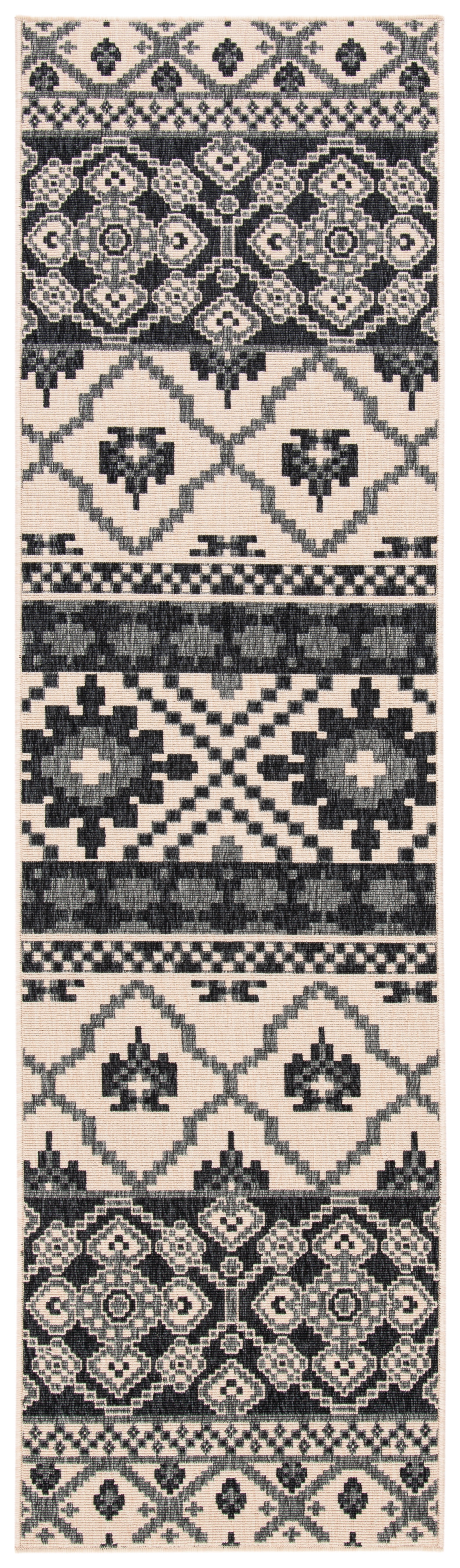 SAFAVIEH Veranda Dogon Southwestern Indoor/Outdoor Runner Rug, 2'3" x 6 ...