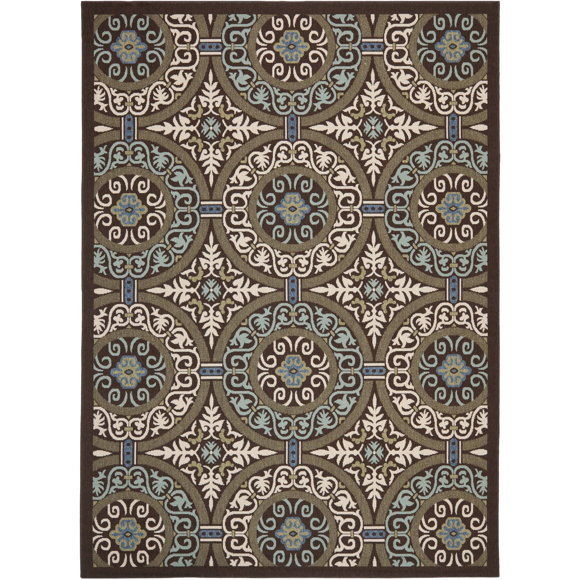 Durga Rugs SAFAVIEH Veranda Durga Geometric Indoor/Outdoor Area Rug, 8' x 11'2 ...