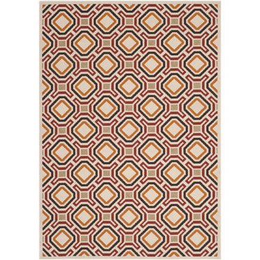 SAFAVIEH Veranda Leptis Geometric Indoor/Outdoor Area Rug, 8' x 11'2 ...