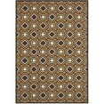 thumbnail image 1 of SAFAVIEH Veranda Jantar Geometric Indoor/Outdoor Area Rug, 8' x 11'2", Chocolate/Terracotta, 1 of 6