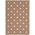 thumbnail image 1 of SAFAVIEH Veranda Jantar Geometric Indoor/Outdoor Area Rug, 8' x 11'2", Cream/Red, 1 of 3