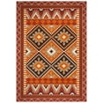 thumbnail image 1 of SAFAVIEH Veranda Johann Geometric Indoor/Outdoor Area Rug, Rust/Red, 2'7" x 5', 1 of 8