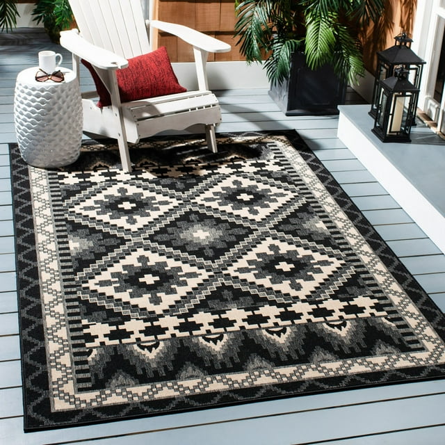 SAFAVIEH Veranda Johann Southwestern Indoor/Outdoor Area Rug, 2'7