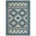 thumbnail image 1 of SAFAVIEH Veranda Johann Southwestern Indoor/Outdoor Area Rug, 4' x 5'7", Turquoise/Blue, 1 of 8