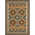 thumbnail image 1 of SAFAVIEH Veranda Johann Southwestern Indoor/Outdoor Area Rug, 5'3" x 7'7", Green/Terracotta, 1 of 10