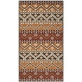 thumbnail image 1 of SAFAVIEH Veranda Luwig Southwestern Indoor/Outdoor Area Rug, 2' x 3'7", Red/Chocolate, 1 of 6