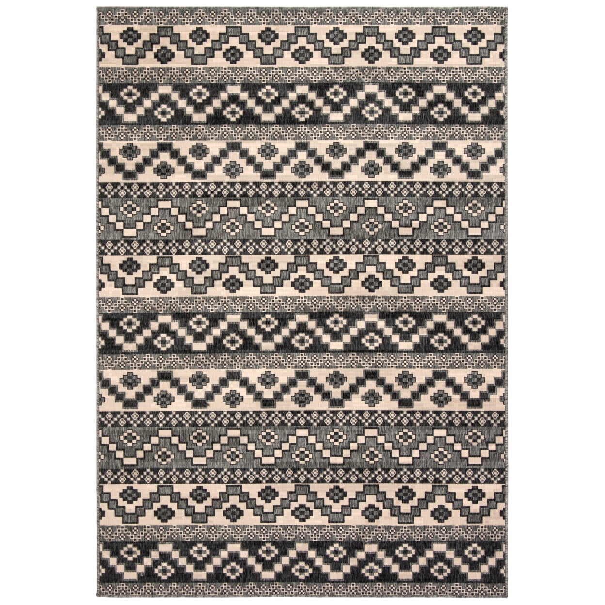 SAFAVIEH Veranda Luwig Southwestern Indoor/Outdoor Area Rug, 4' x 5'7 ...