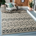 thumbnail image 1 of SAFAVIEH Veranda Luwig Southwestern Indoor/Outdoor Area Rug, 6'7" x 9'6", Beige/Grey, 1 of 7