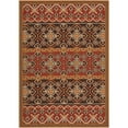 thumbnail image 1 of SAFAVIEH Veranda Moriah Southwestern Indoor/Outdoor Area Rug, 5'3" x 7'7", Red/Chocolate, 1 of 10