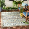 thumbnail image 1 of SAFAVIEH Veranda Moriah Southwestern Indoor/Outdoor Area Rug, 8' x 10', Green/Blue, 1 of 7