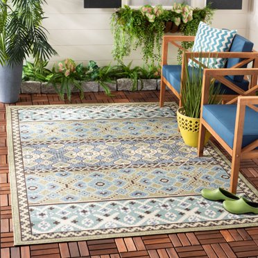 SAFAVIEH Veranda Dogon Southwestern Indoor/Outdoor Area Rug, 5'3