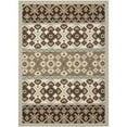 thumbnail image 1 of SAFAVIEH Veranda Moriah Southwestern Indoor/Outdoor Area Rug, 8' x 11'2", Cream/Chocolate, 1 of 7