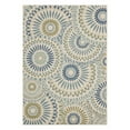 thumbnail image 1 of SAFAVIEH Veranda Petra Geometric Indoor/Outdoor Area Rug, 6'7" x 6'7" Round, Cream/Green, 1 of 9
