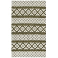 thumbnail image 1 of SAFAVIEH Vermont Chelsea Striped Area Rug, 4' x 6', Ivory/Dark Green, 1 of 8