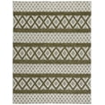 thumbnail image 1 of SAFAVIEH Vermont Chelsea Striped Area Rug, 9' x 12', Ivory/Dark Green, 1 of 8