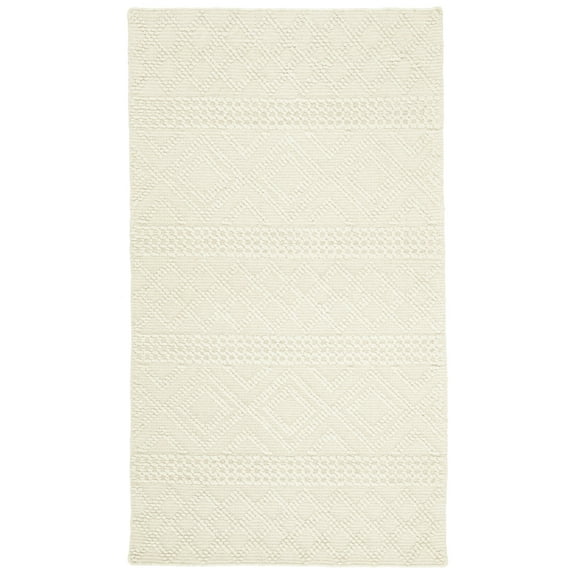 SAFAVIEH Vermont Chelsea Striped Area Rug, Ivory, 2'3" x 4'